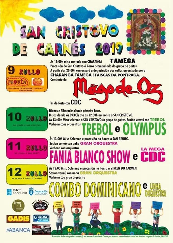 Festas de San Cristovo de Carnes-Vimianzo 2019