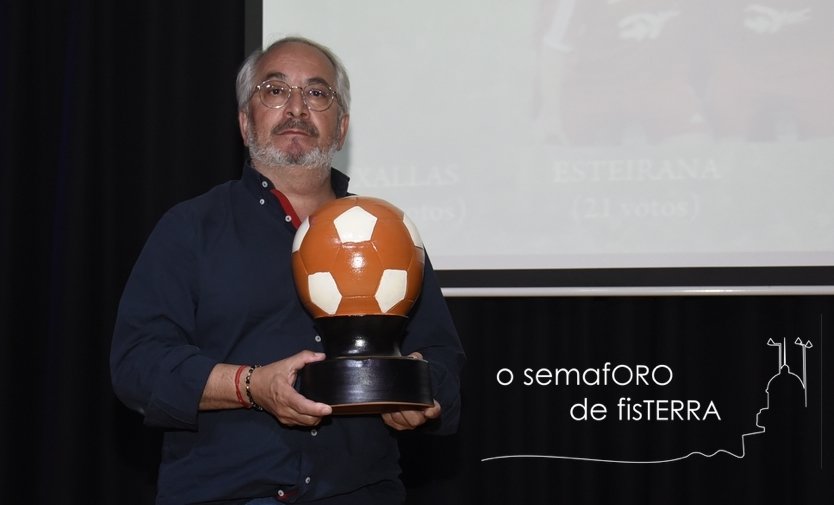 Jesus Picallo dun dos Premios da Gala do Futbol da Costa que sempre patrocina