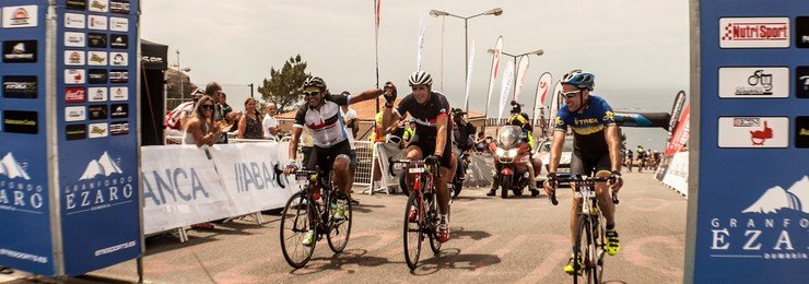 Indurain e Chiapucci da man no Gran Fondo Ezaro 2015