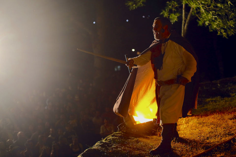 Juan Rama e o malo malisimo do Asalto ao Castelo de Vimianzo 2019-Foto-Ursula Prego