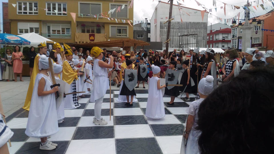 Representacion xuvenil do Asalto ao Castelo