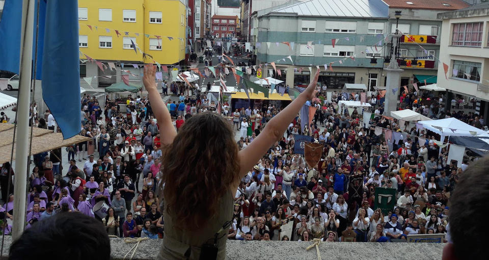Alba Mancebo a preogoeira e heroina vimiancesa do Asalto ao castelo