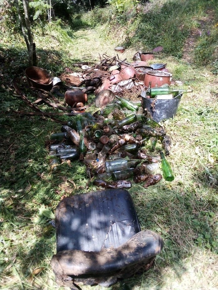 LImpeza do cemiterio de Corcoesto por Peton do Lobo