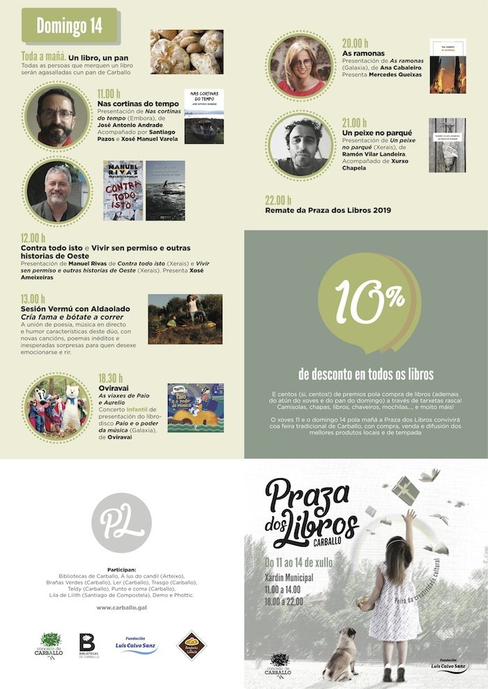 Programa Praza dos Libros Carballo 2019 1