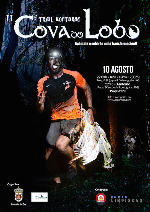 II Trail Nocturno Cova do Lobo Zas