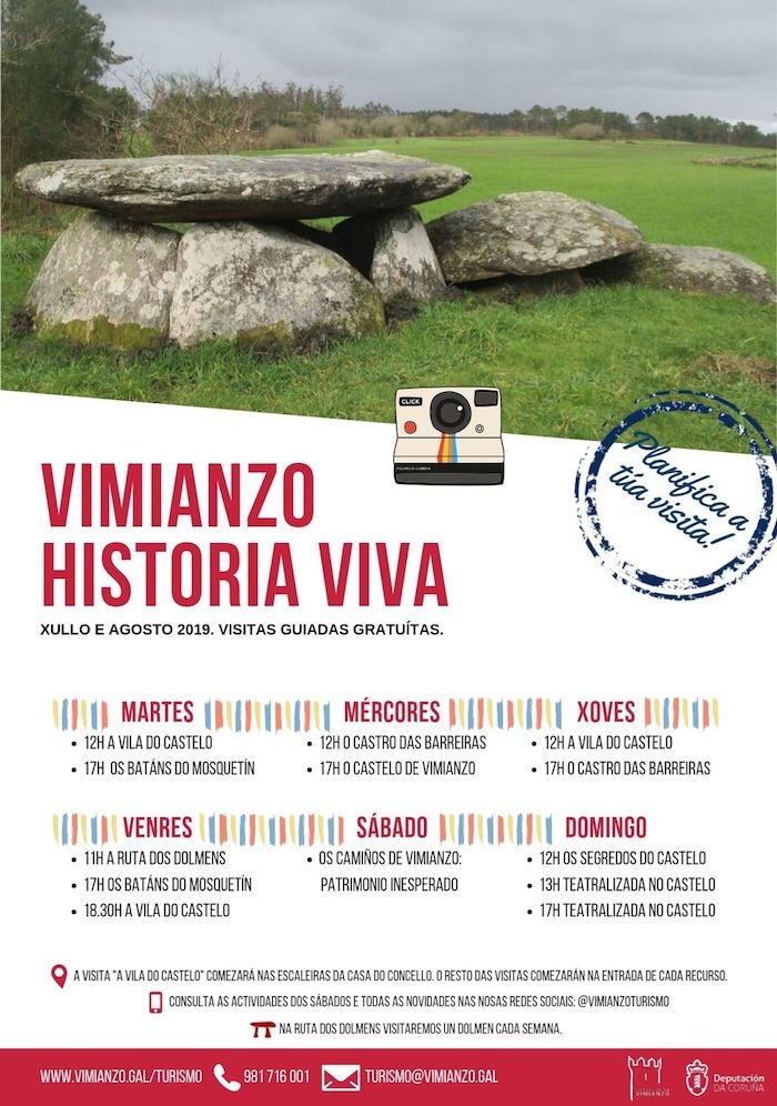 Visitas Guiadas en Vimianzo 2019