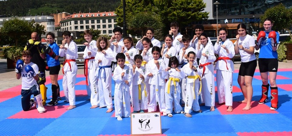 Club Cee Deportes de Contacto na xornada de Deporte na Rua-Foto-Rafa Quintans