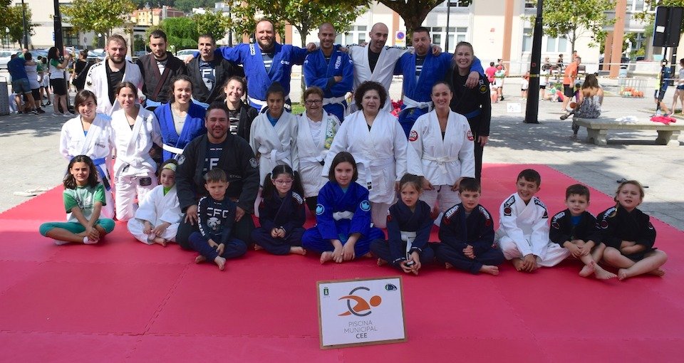 Piscina de Cee de Judo na na xornada de Deporte na Rua-Foto-Rafa Quintans
