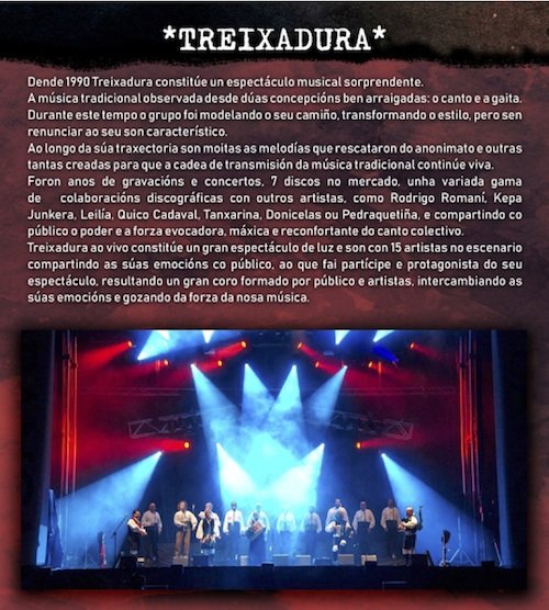 Treixadura na Festa Folk na Fin do Camino