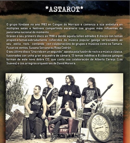 Astarot na na Festa Folk na Fin do Camino