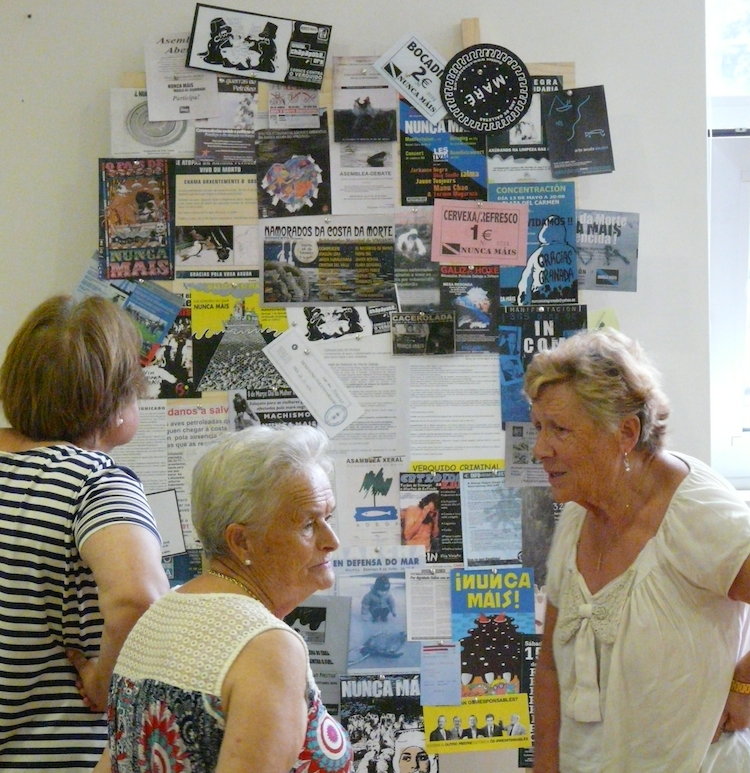 Na exposicion do Prestige comisariada por Maria Bella que acolle o museo de Man