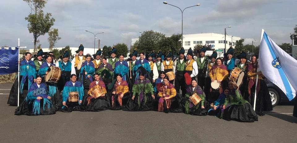 Banda de Gaitas Invernia en Lorient