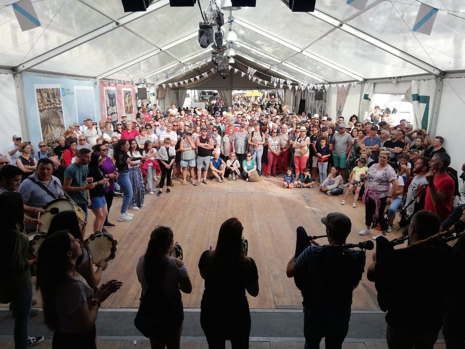 Foliada na Carpa Galicia de Lorient