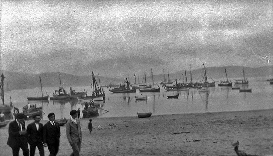 Camarinas-Festas do Carme anos 30-Foto-Ramon Caamano