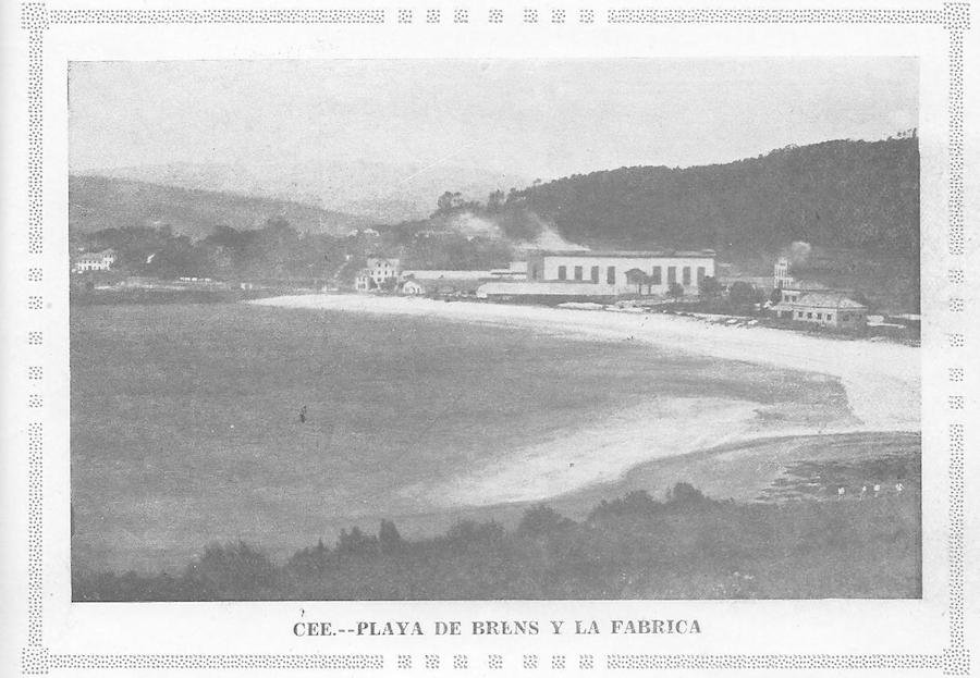 Cee-Praia de Brens ano 1952- Foto de Ramon Caamano