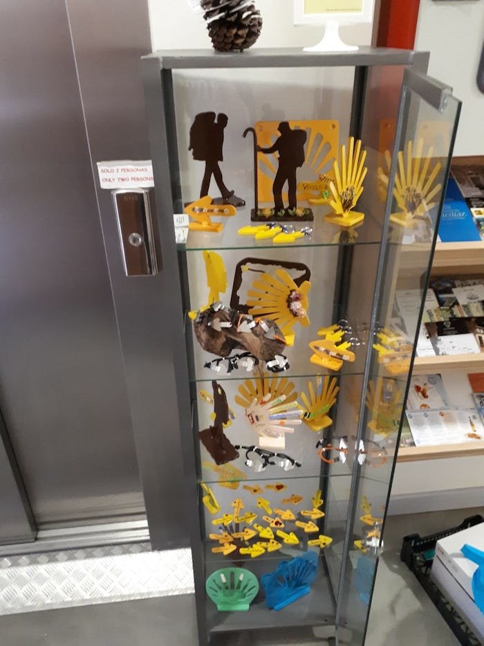 Esculturas de María Lema en Bela Muxia