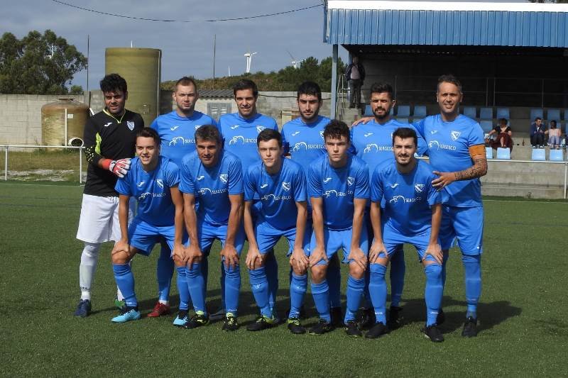 11 inicial do Corme ante o Sporting Zas. Foto: Fin Lema 11 inicial do Corme ante o Sporting Zas. Foto: Fin Lema