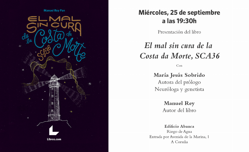 O libro El mal sen cura da Costa da Morte na Coruna