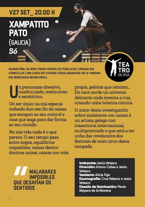 Programa FIOT 2019 Xampatito Pato