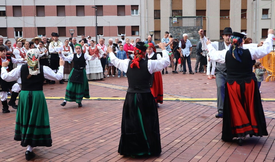 Muinada no Dia de Galicia en Euskadi celebrado en Sestao