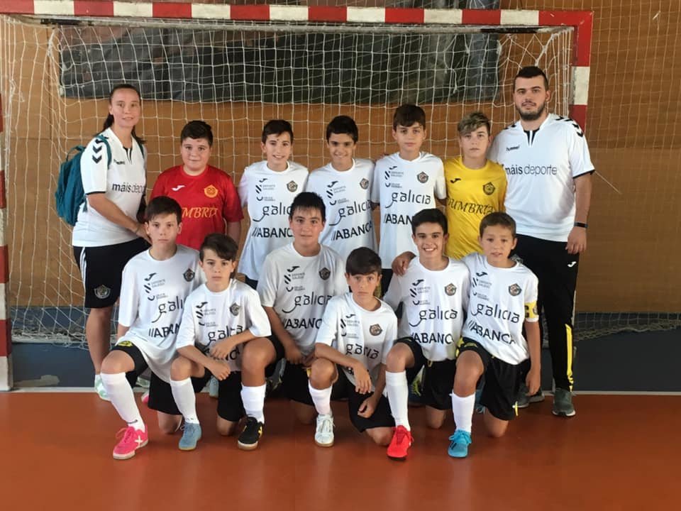 O infantil masculino do Fisober debutou en Liga Galega