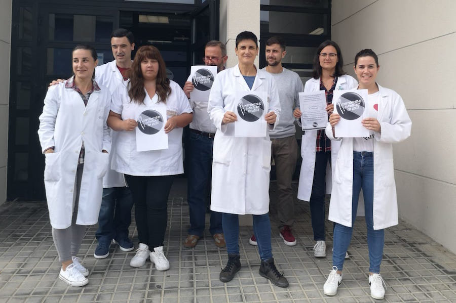 Enfermeiras en loita no Centro de SAude de Muxia