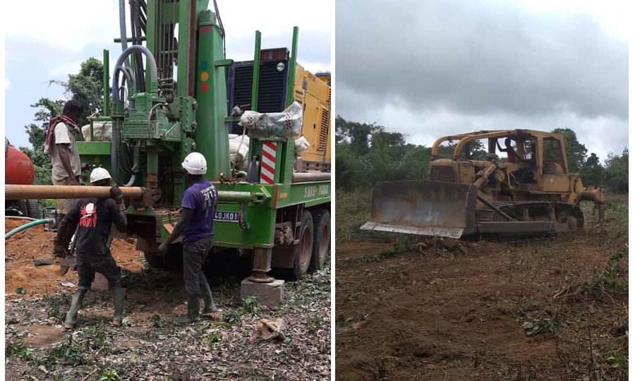 Creando o Centro Agropecuario en Costa de Marfil