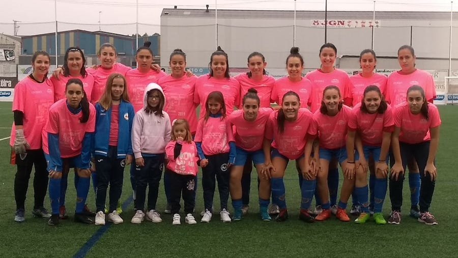 Bergan feminino de rosa na loita contra o cancro de mama