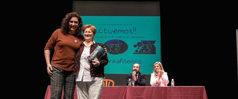 Rosa Cobo con Rosa Arcos