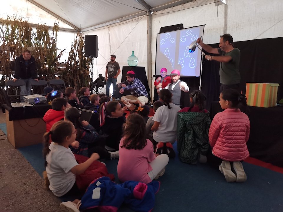 Obradoiro con Vicente Mohedano na Muinada de Vimianzo