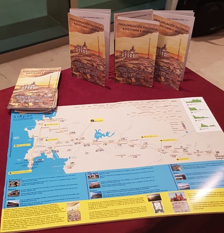 Mapas do Camino Fisterra-Muxia de Solpor