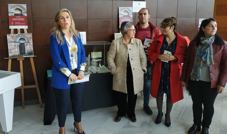 Monica Rodriguez inaugurando a Mostra da Translatio