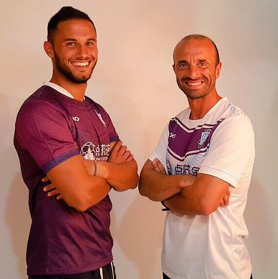 Alberto Rodriguez con Angel Cuellar