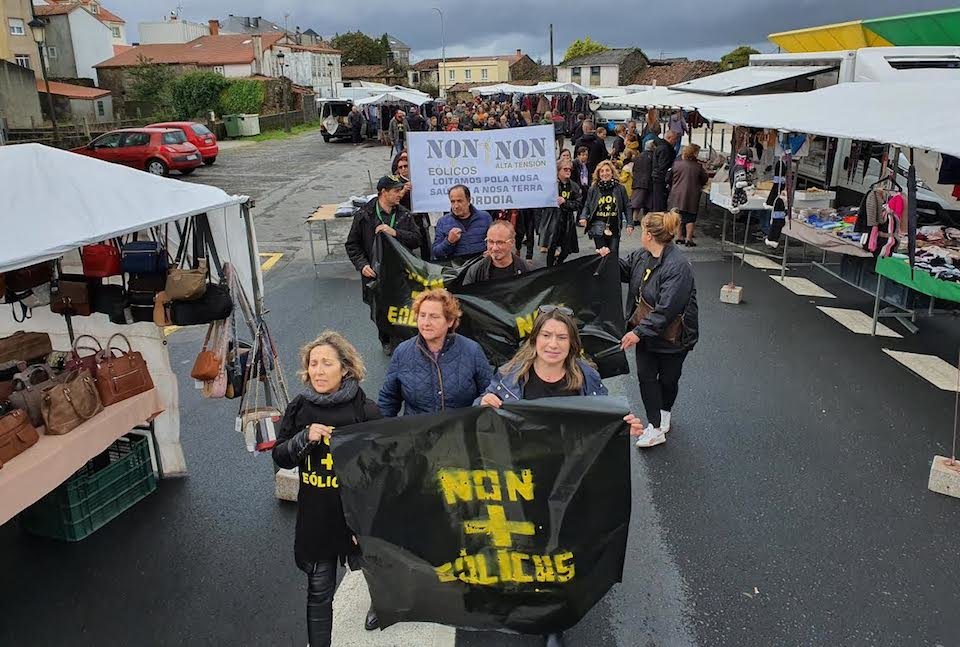 Plataforma Eolicos non en Santa Comba