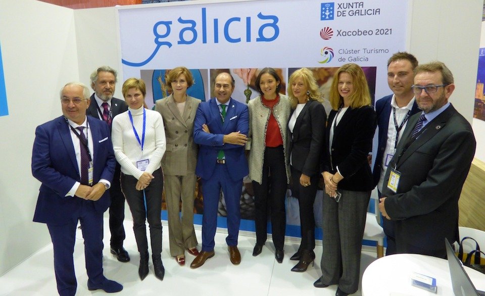 Solpor con toda a plana maior do turismo galego na WTM de Londres