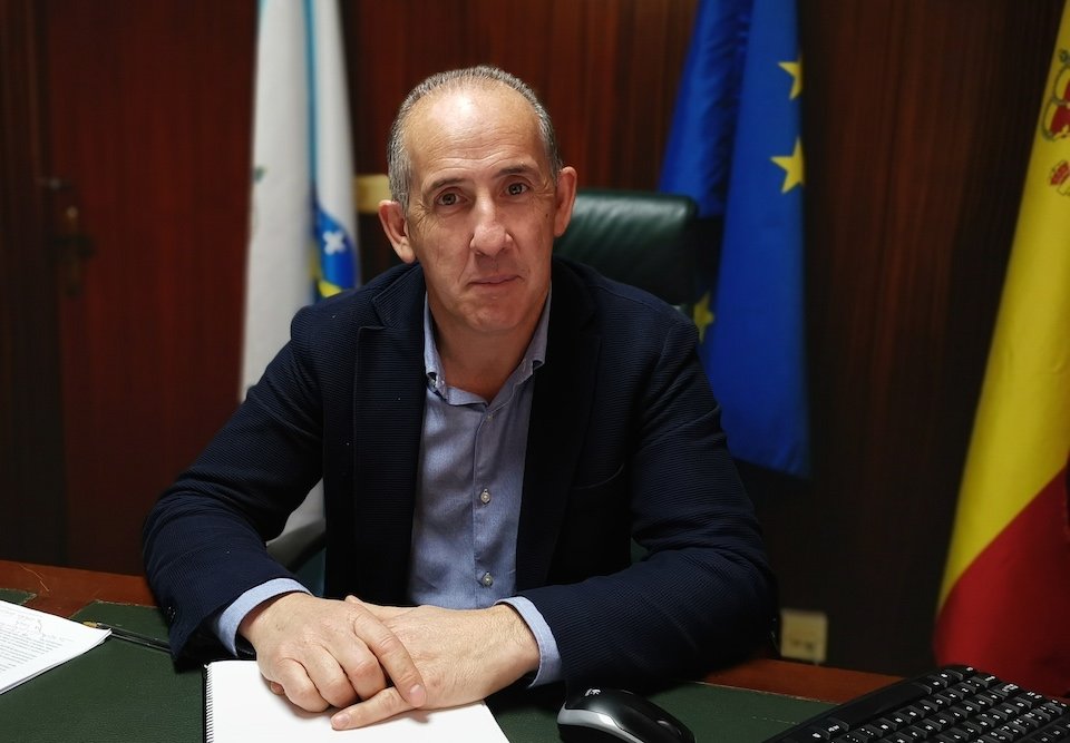 Juan García, alcalde de Coristanco Juan García, alcalde de Coristanco