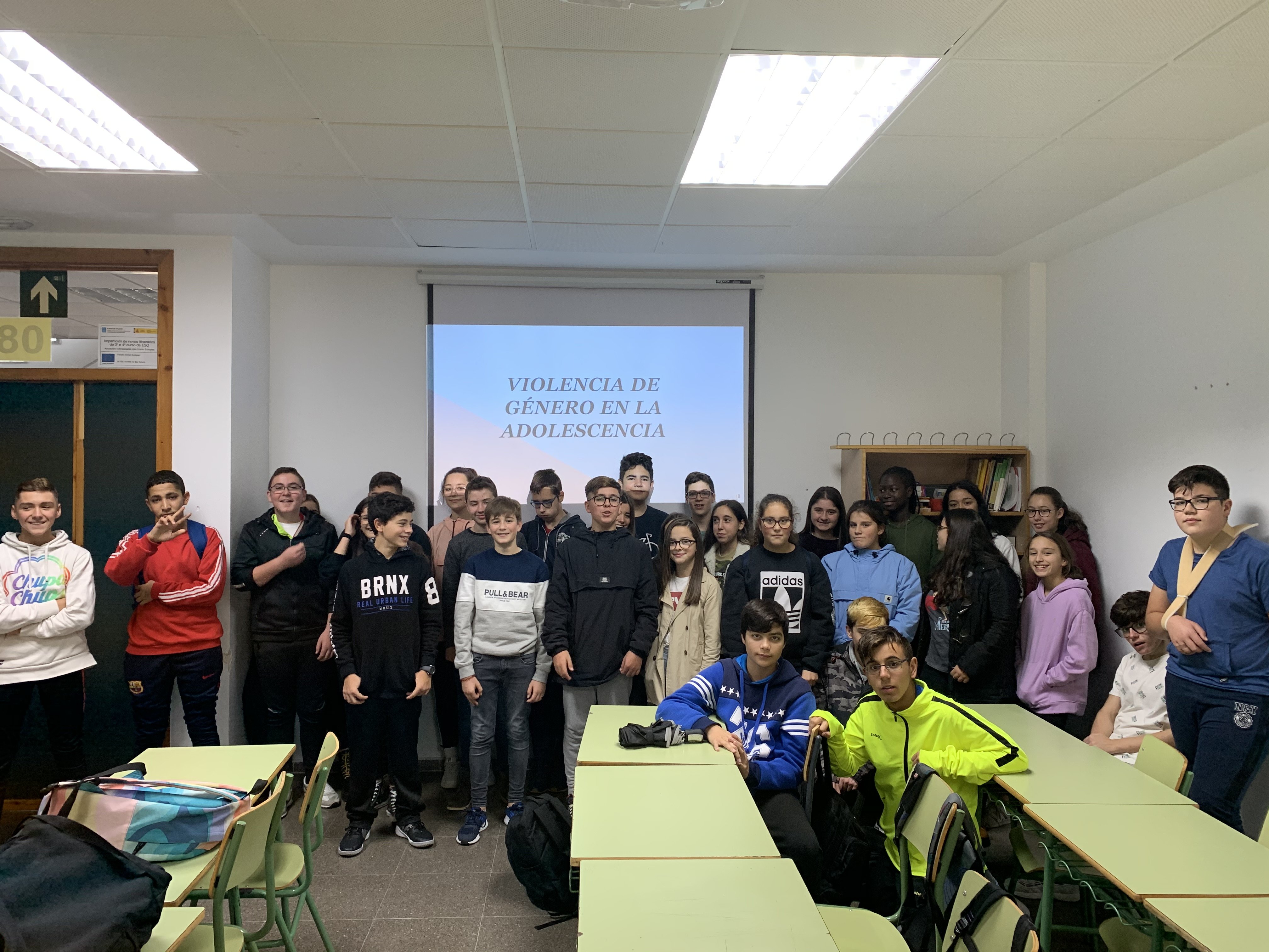 Alumnado do IES Pedra da Aguia nos obradoiros de prevención da violencia de xénero Alumnado do IES Pedra da Aguia nos obradoiros de prevención da violencia de xénero