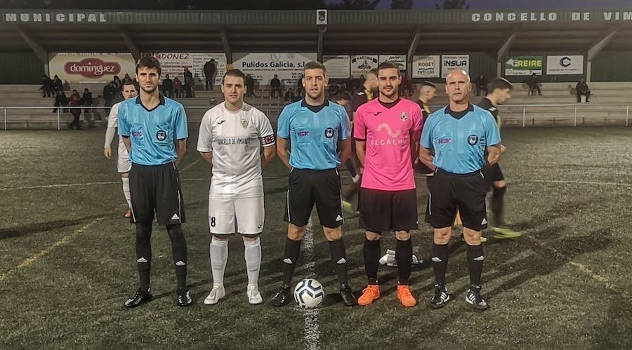 Capis do Soneira e Tordoia co trio arbitral