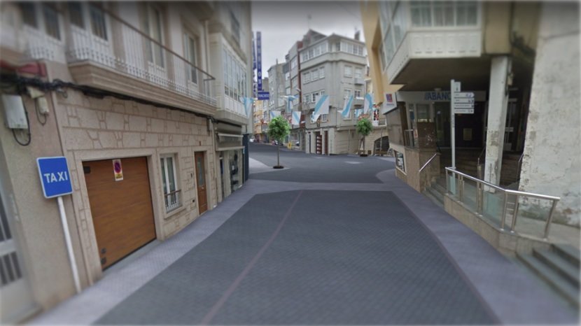 Proxecto de reforma da entrada de Malpica