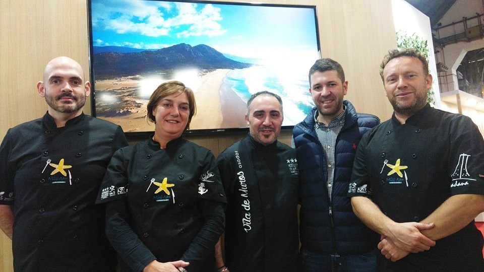 Chefs da Illa da Estrela de Muros no Fotum Gastronomic