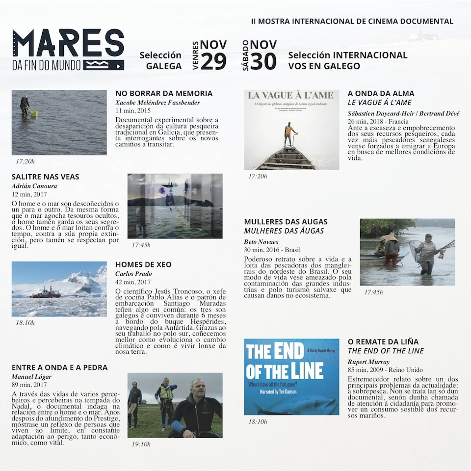 Mostra Internacional de Cinema Documental Mares da Fin do Mundo 2019 2