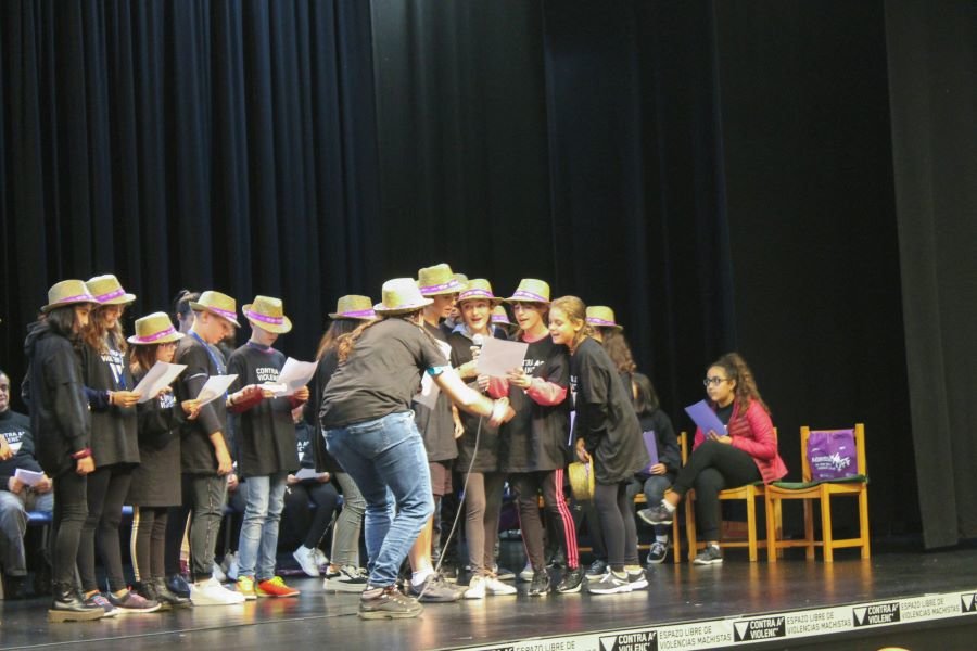 Os alumnos do Agra de Raíces 