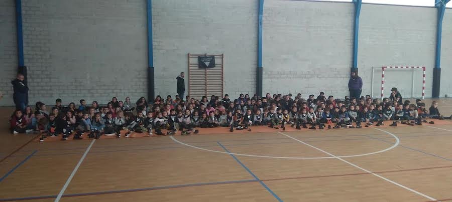 Centros escolares de Camarinas polo 25N