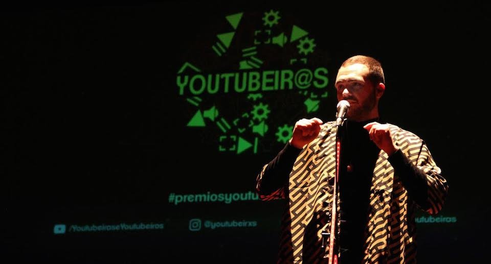Aquel-e levou  premio a Mellor Canle de Youtube nos Youtubeiros