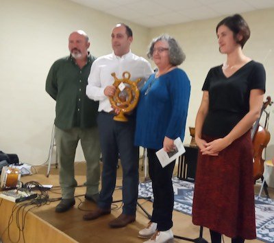 Remedios Fernández ganadora do Certame de Poesia Erotica Illas Sisargas-Malpica 2019