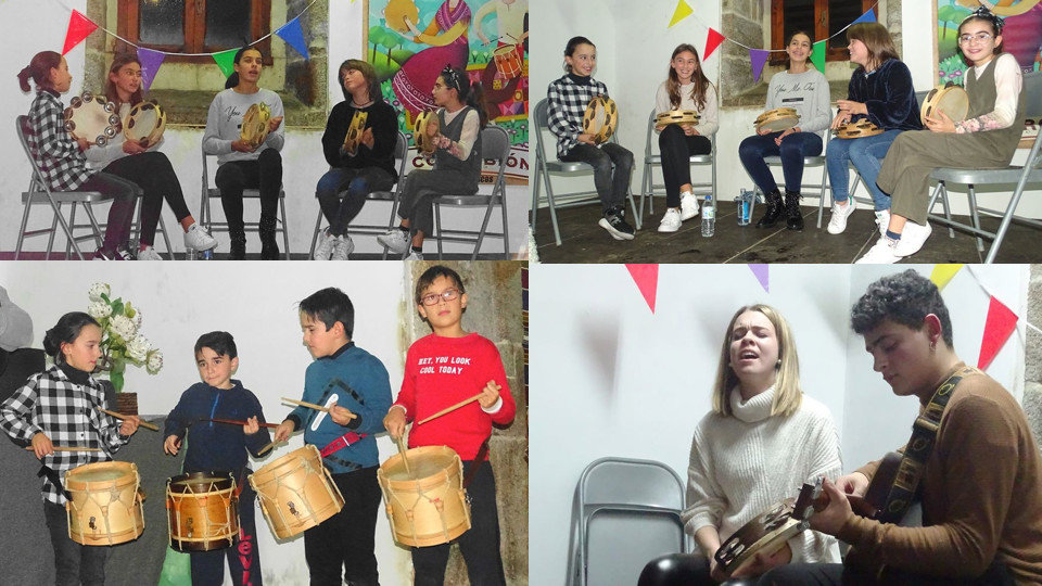 Canteira asegurada na Foliada en Corcubion