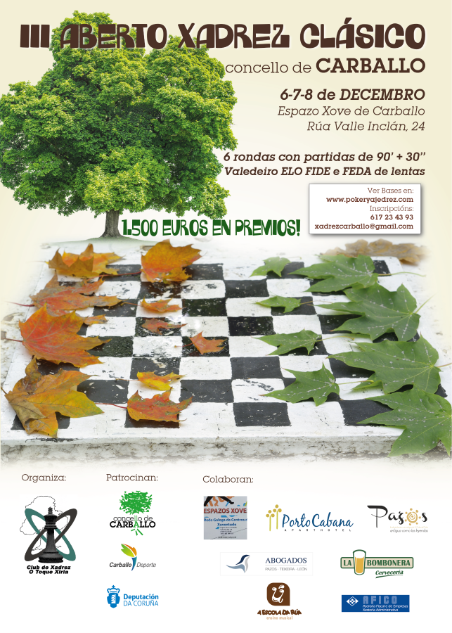 Cartel III Carballo clásico