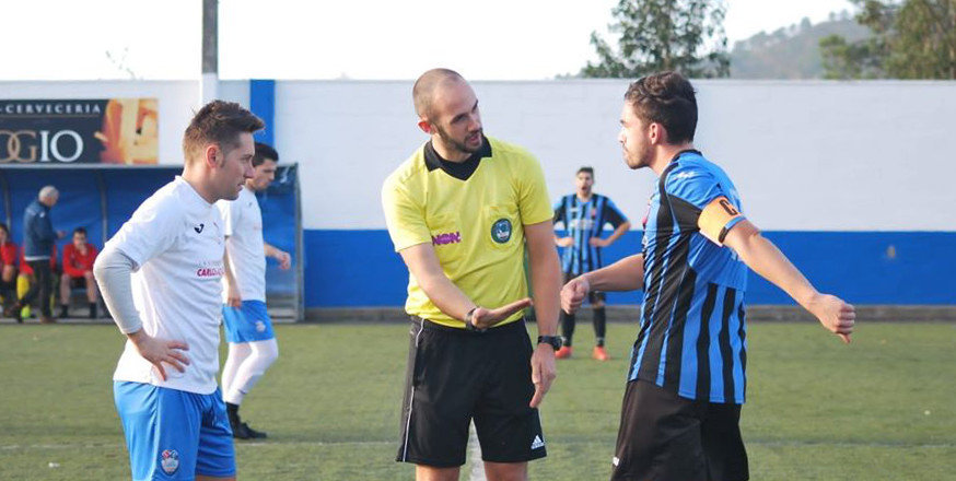 Carlos Señarís cos capis de Ponteceso e Cabana na redondas-Foto-Brais Pose e David Antelo Carlos Señarís cos capis de Ponteceso e Cabana na redondas-Foto-Brais Pose e David Antelo