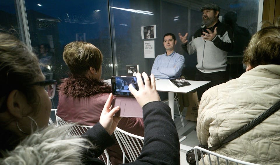 Presentacion da Antoloxia poetica amorosa de Modesto Fraga-Foto-Anotnio Nodar 2