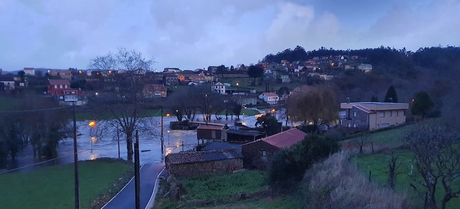 A Garga anegada Ponteceso